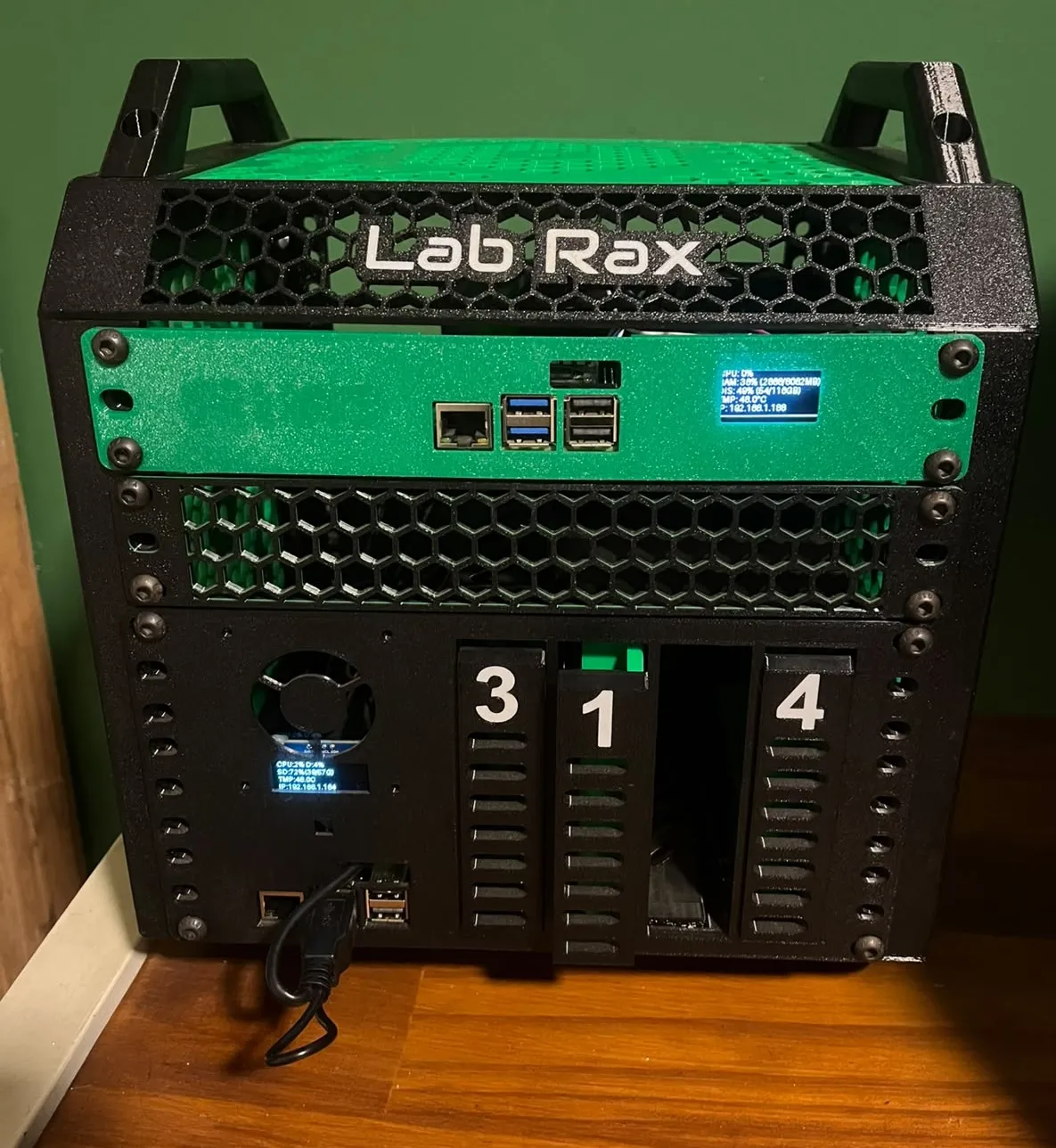 Photo of the home infrastructure
